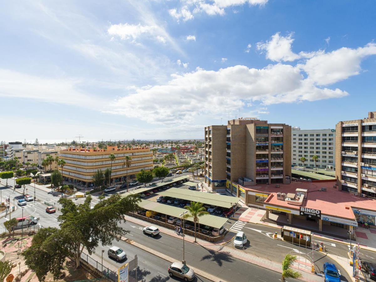 Top Floor Sea View Central Holiday Home Maspalomas  Exterior foto